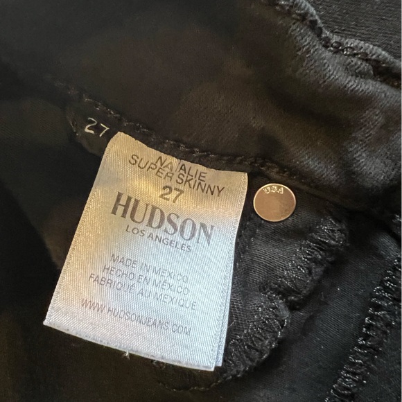 Hudson black jeans - Picture 2 of 3